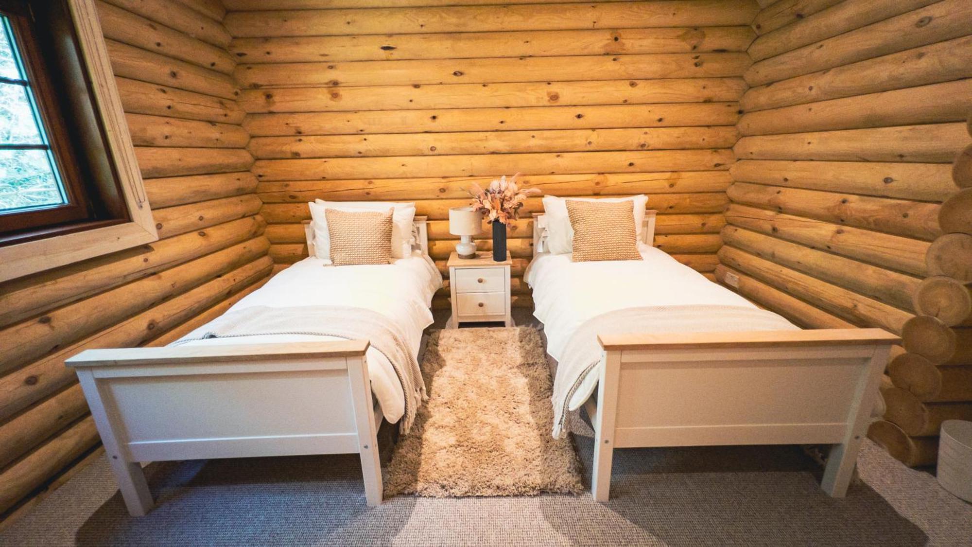 מורפת' Aspen Lodge, Amazing New Log Cabin With Hot Tub - Sleeps 6 - Felmoor Park מראה חיצוני תמונה