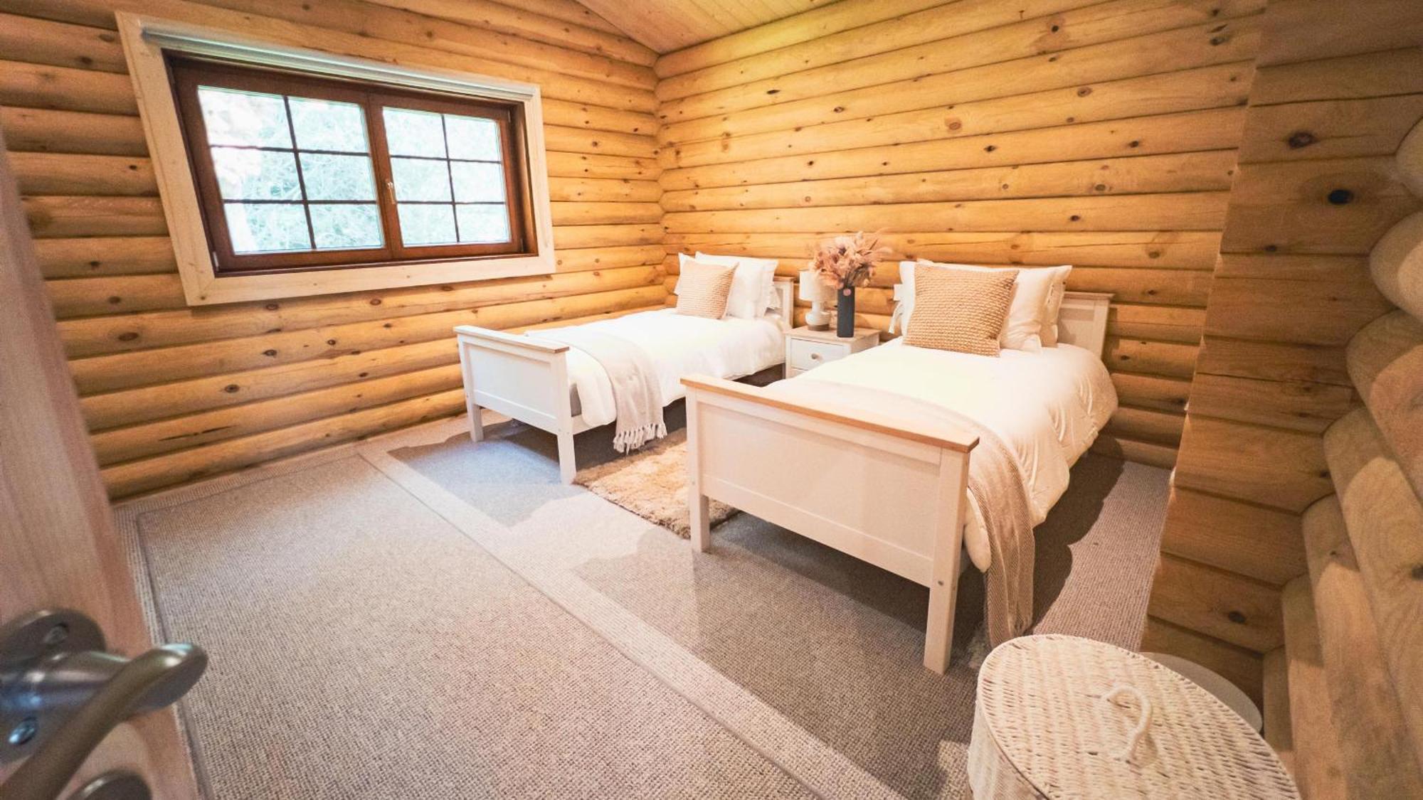 מורפת' Aspen Lodge, Amazing New Log Cabin With Hot Tub - Sleeps 6 - Felmoor Park חדר תמונה